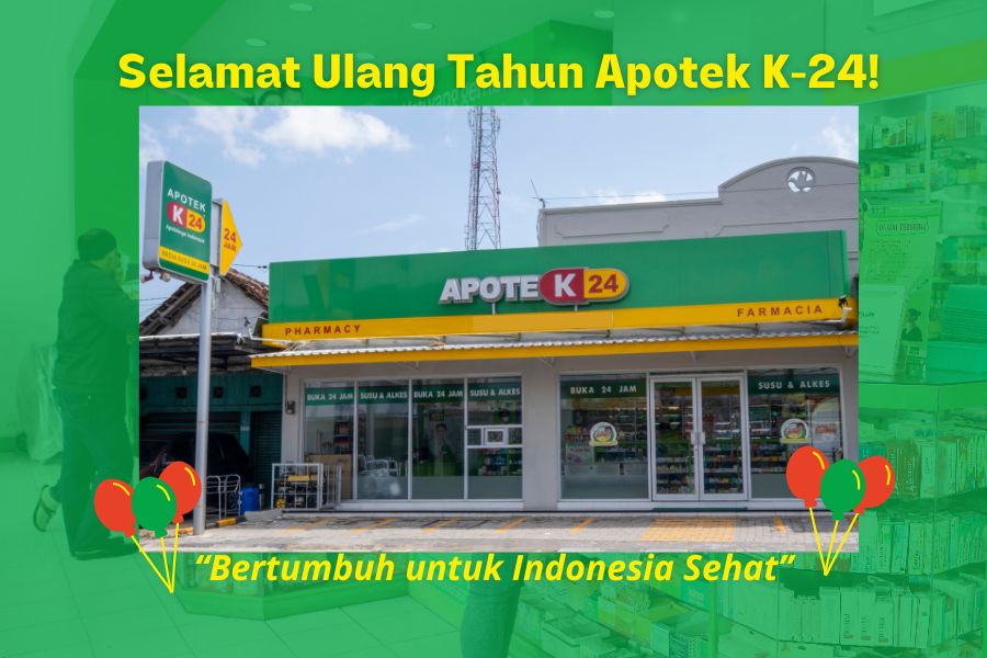 Selamat Ulang Tahun Apotek K-24! Ini Event yang Harus Diikuti!